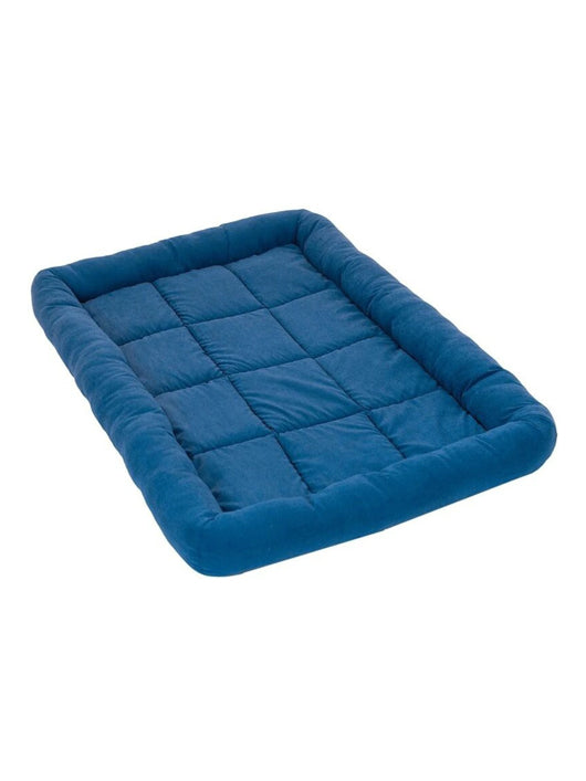 Guru HolloFiber Filled Export Quality Orthopedic Mattress Design Dog Bed Cat Bed S Pet Bed (BLUE)