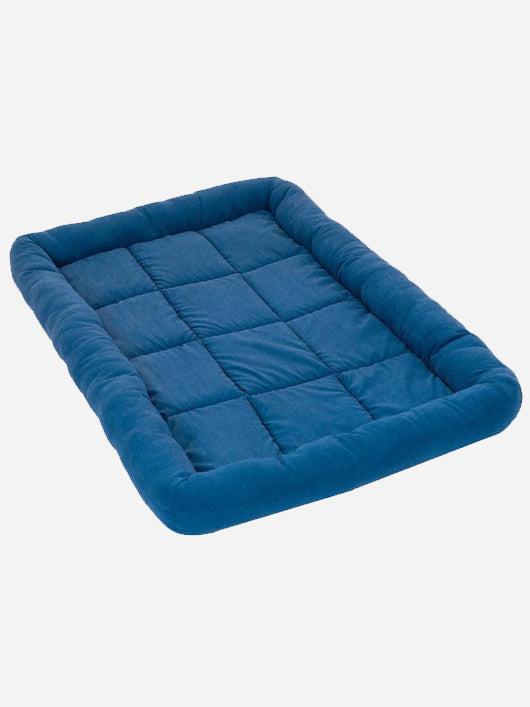 Guru HolloFiber Filled Export Quality Orthopedic Mattress Design Dog Bed Cat Bed S Pet Bed (BLUE)