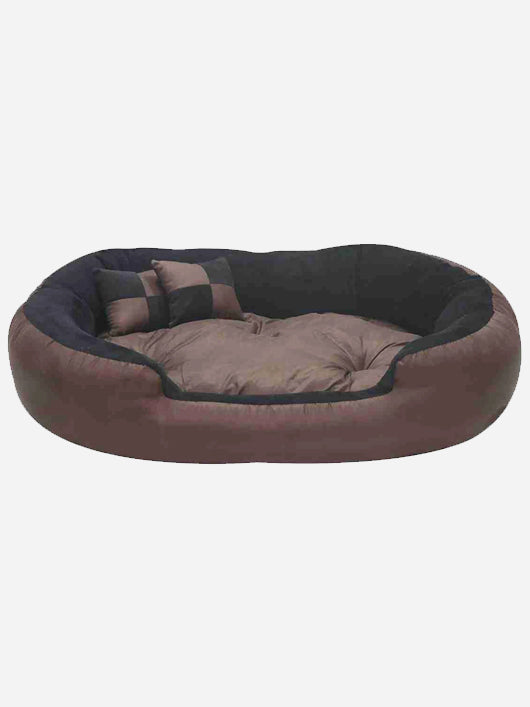 Royals Rore Ultra Soft fabric bed M Pet Bed (Brown 01)