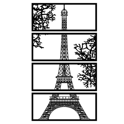 Daily Buyers Handcrafted EIFFEL TOWER Wall Art