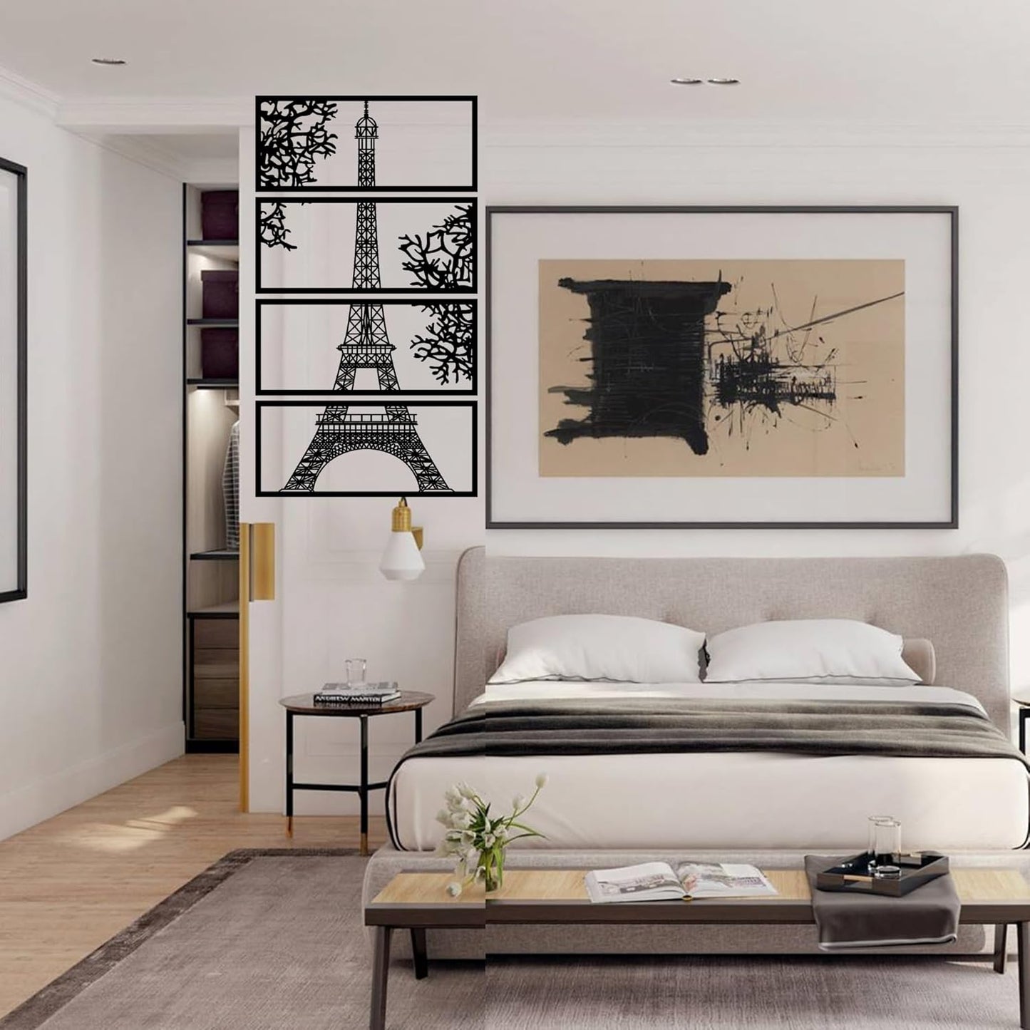 Daily Buyers Handcrafted EIFFEL TOWER Wall Art