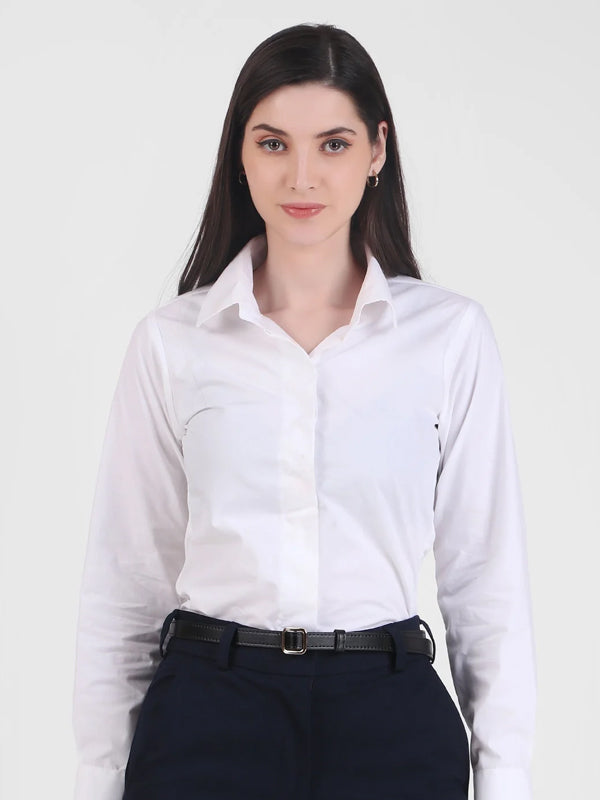 Essential Formal Shirt, White