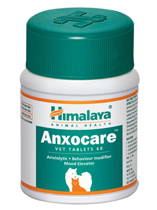 Himalaya Herbals Anxocare Vet Tablet (60 Tablets) (Pack of 2) Pet Health Supplements (120 Pieces)