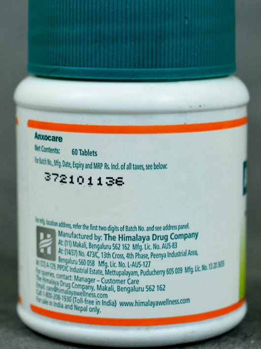 Himalaya Herbals Anxocare Vet Tablet (60 Tablets) (Pack of 2) Pet Health Supplements (120 Pieces)