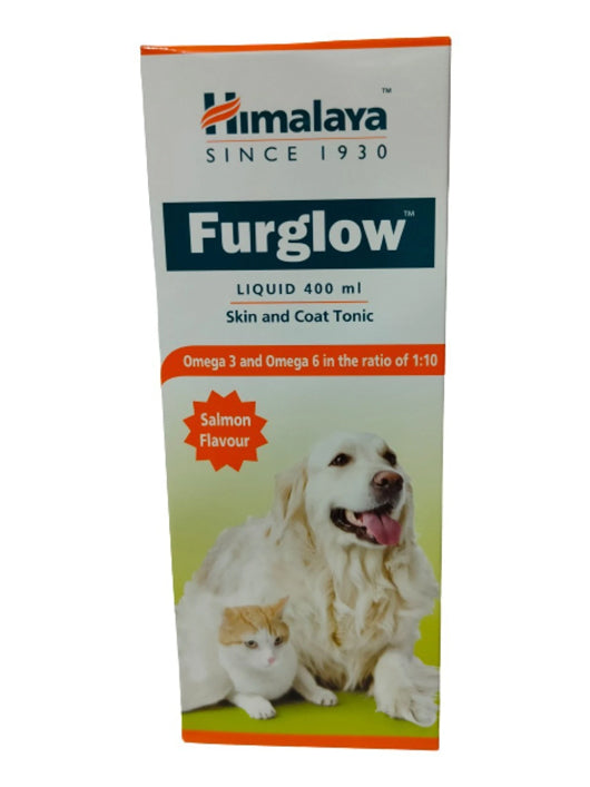 Himalaya furglow skin and coat tonic for pets 400 ML PET health supplements (400 ML)