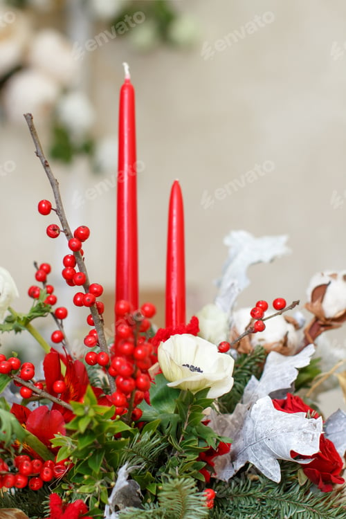 Christmas candle