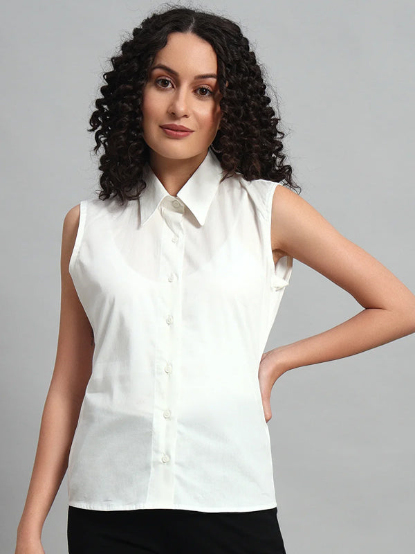 Slim-Fit Shirt, White
