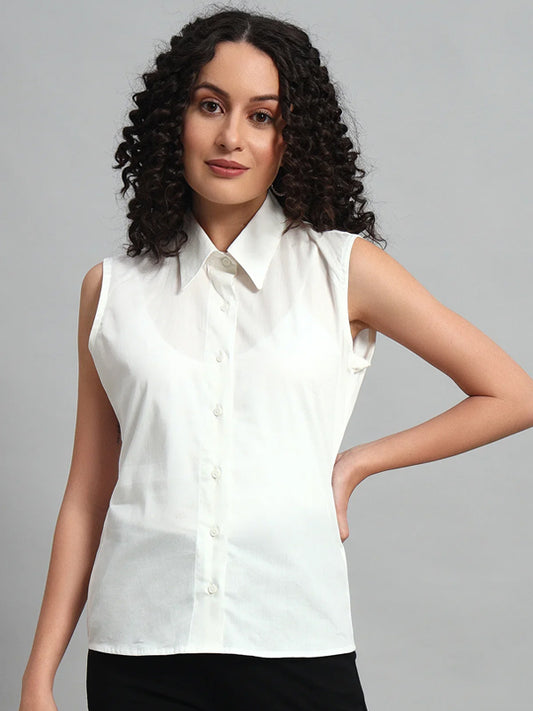 Slim-Fit Shirt, White