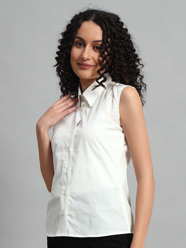 Slim-Fit Shirt, White