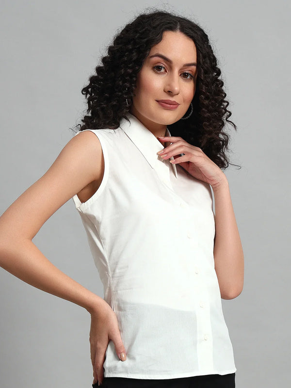 Slim-Fit Shirt, White