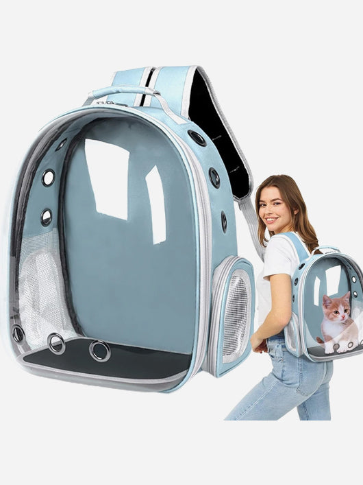 NHDRODZ Astronaut Pet Carrier Backpack, Breathable & Ventilated SKY Airline Pet Carrier (Suitable For Mouse, Cat, Dog)