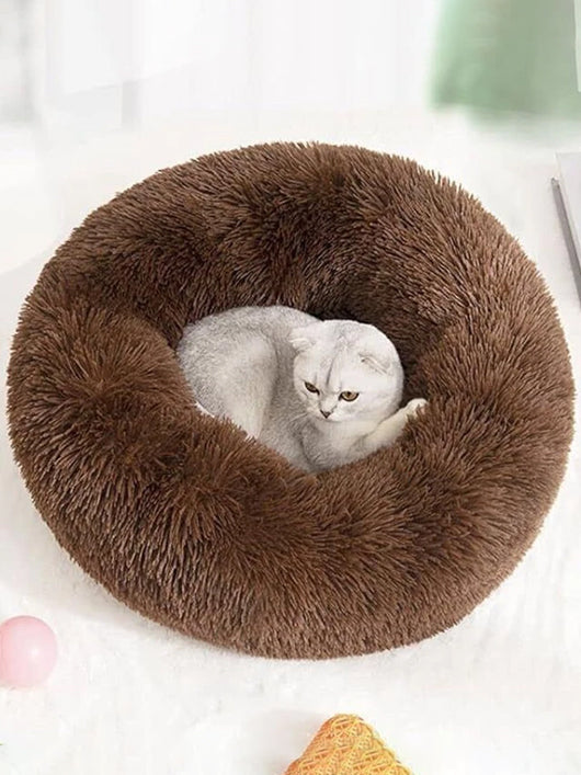 Zexsazone Pet Bed for Cats and Puppies Dogs S Pet Bed (Brown)
