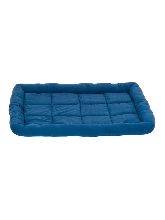 Guru HolloFiber Filled Export Quality Orthopedic Mattress Design Dog Bed Cat Bed S Pet Bed (BLUE)