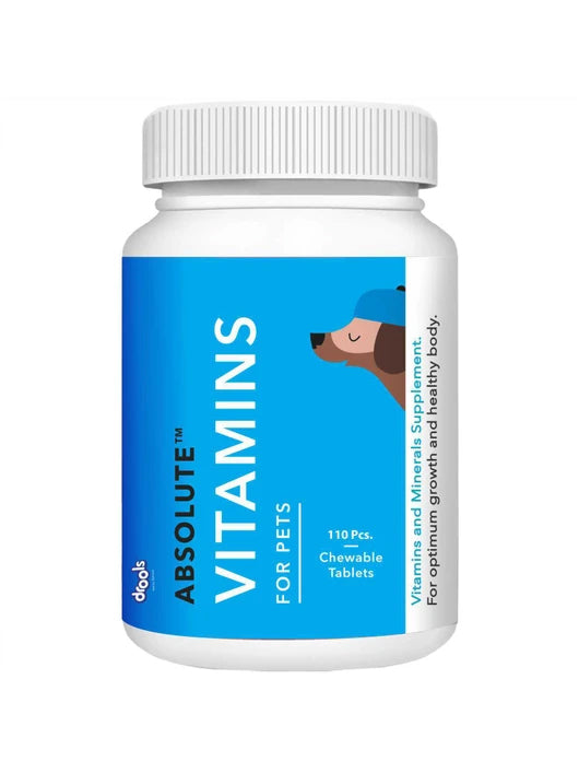 Drools Vitamin Tablet - 110 Pieces Pet Health Supplements (400 g)