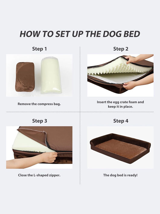 KSIIA1 S Pet Bed (Brown)