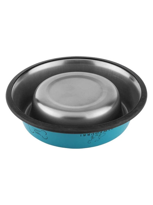 PAWPOURRI Combo of Premium Anti-Skid Feeding Bowls for Dogs, cats & Puppy Pet Bowl