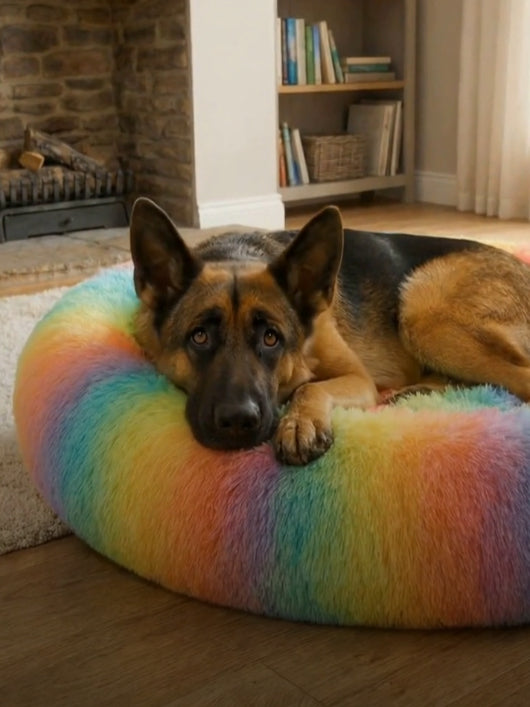 Stuffiva PBOVAL L Pet Bed (RED)